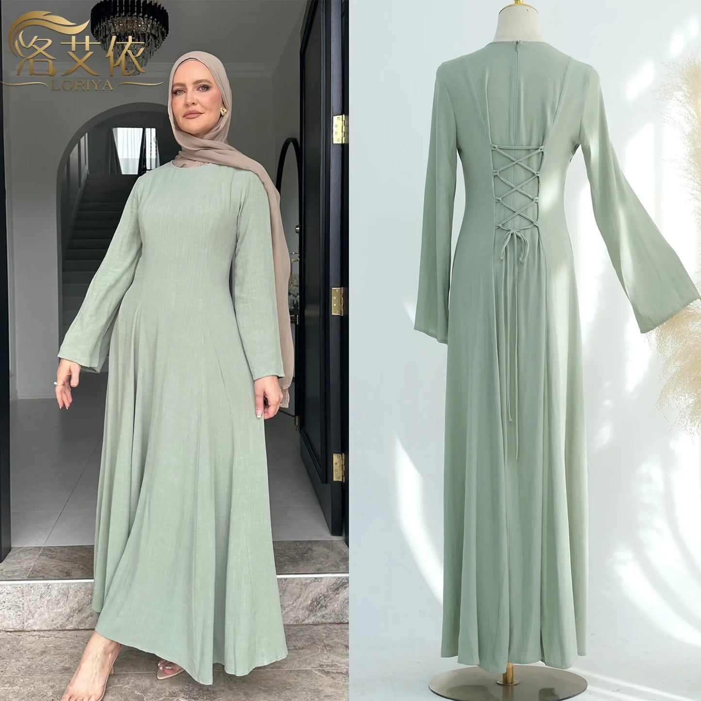 Simplicity Summer Dress Abayas for Women