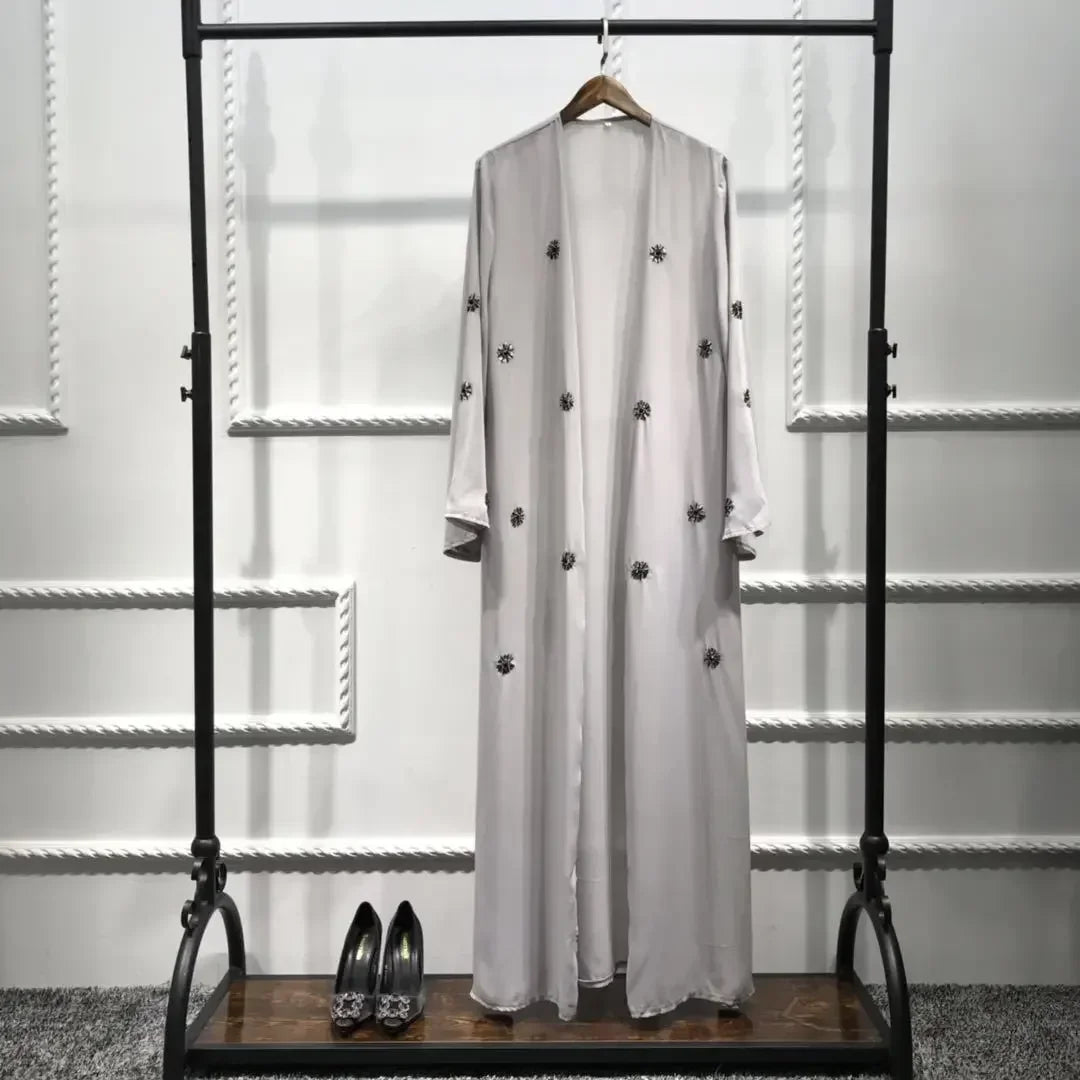 Simple Elegant Dubai open Abaya