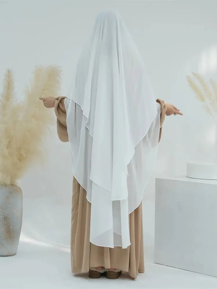 Dubai Chiffon Abaya Set