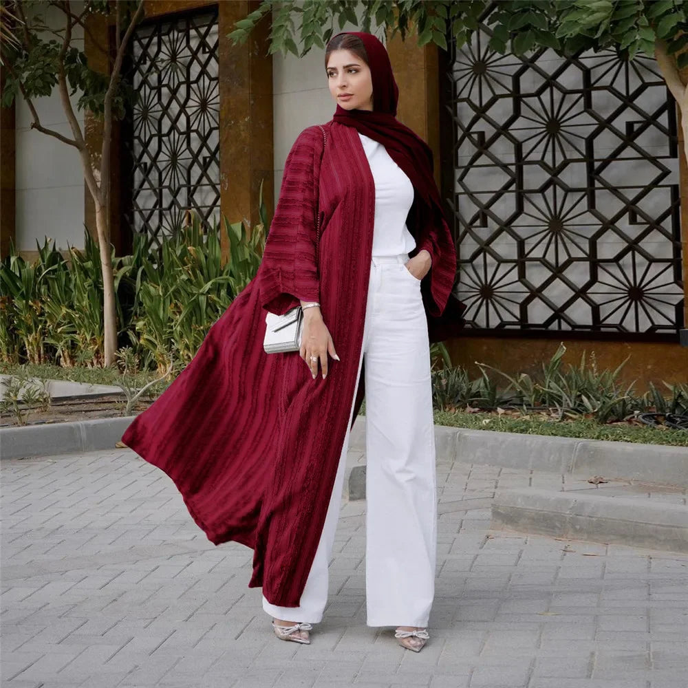 Dubai Open Long Sleeve Abaya