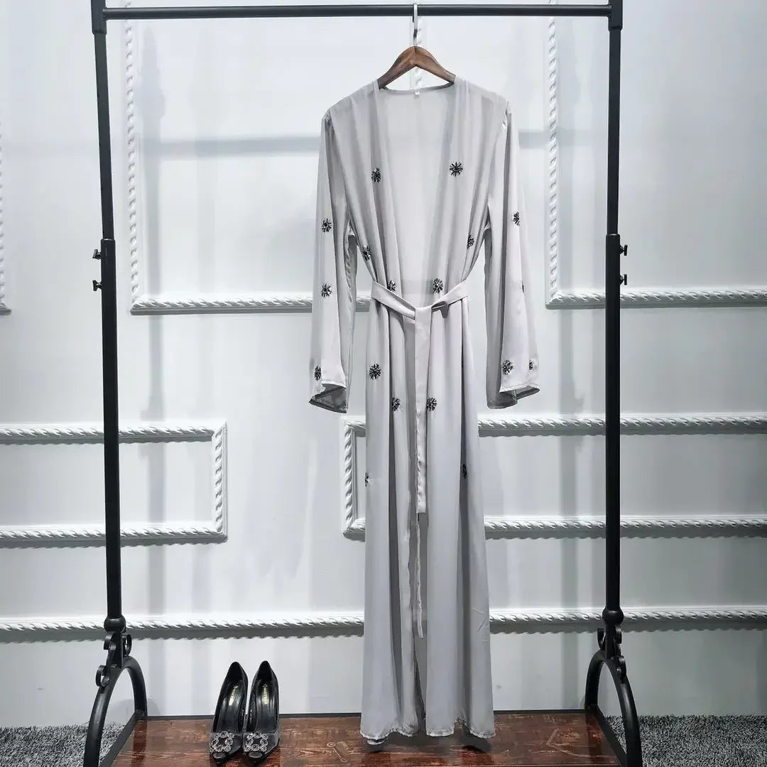 Simple Elegant Dubai open Abaya