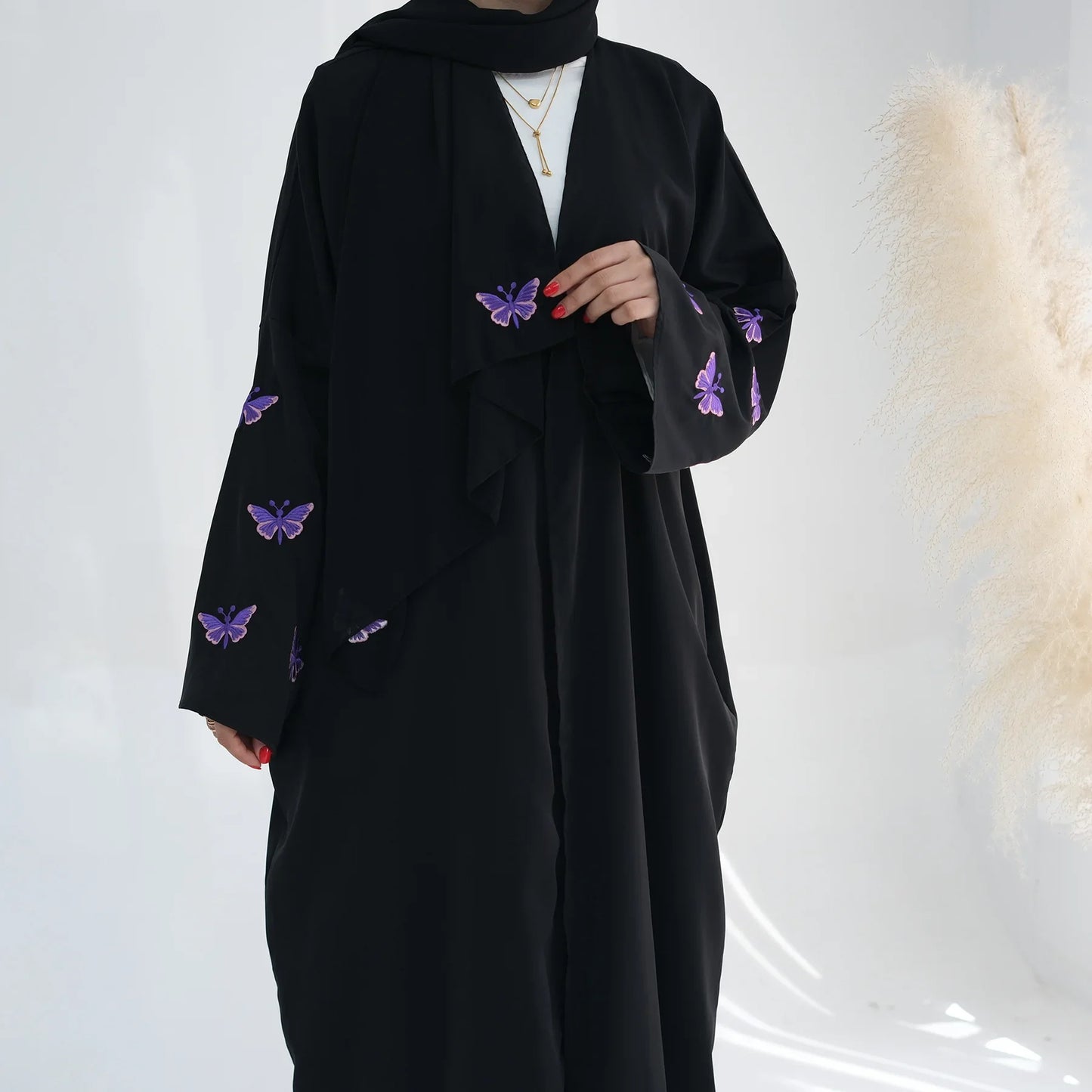 Dubai Open Butterfly Abaya