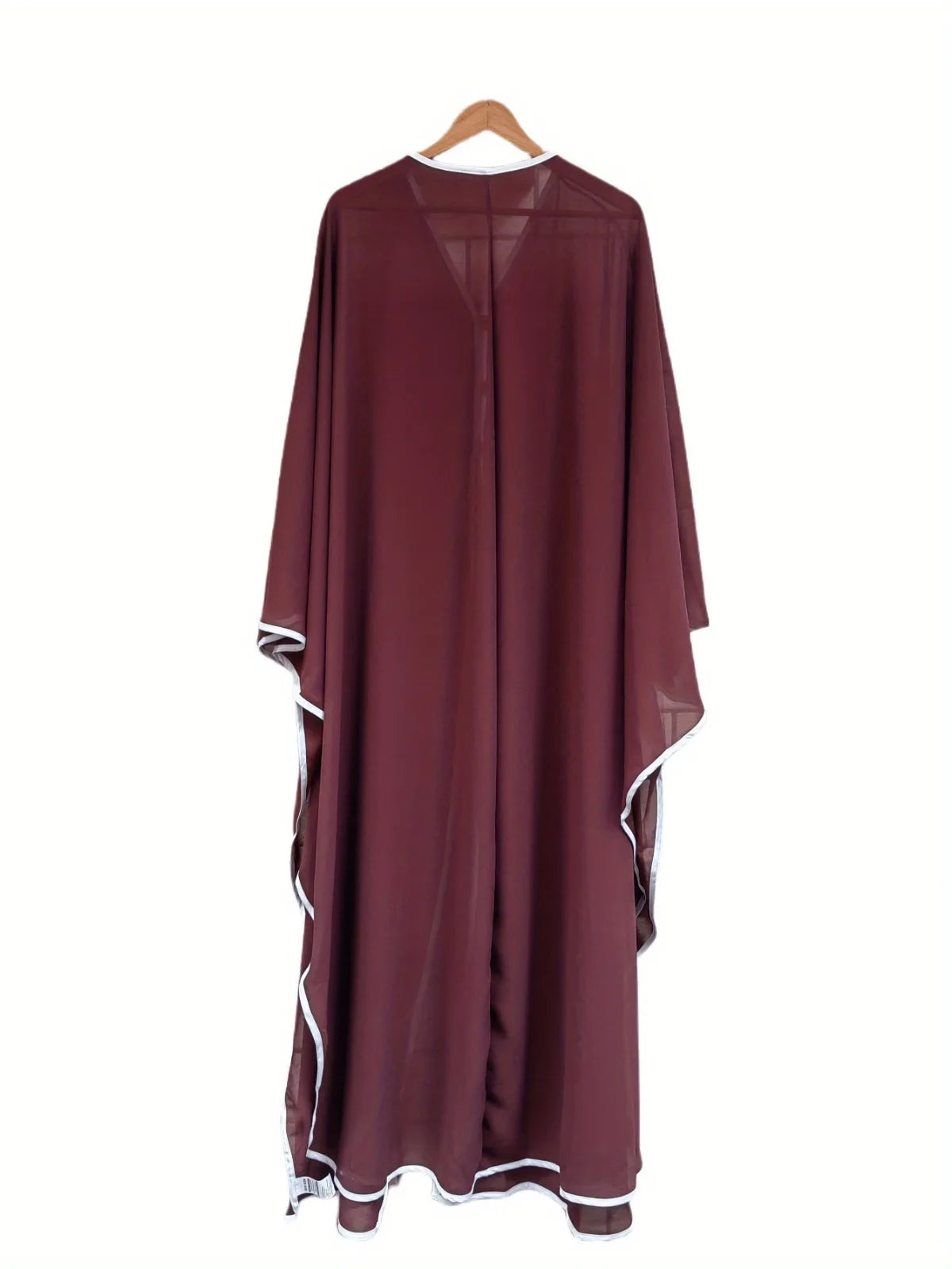 Full Sleeve Loose Abaya – Solid Casual Kaftan Maxi Dress