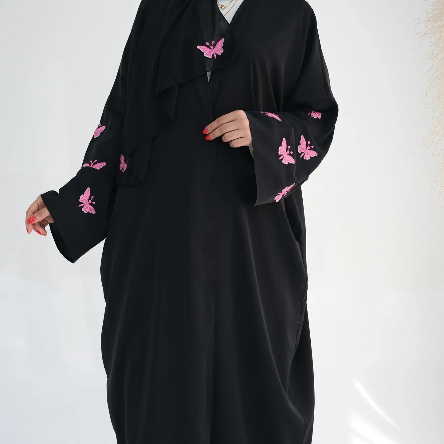 Dubai Open Butterfly Abaya