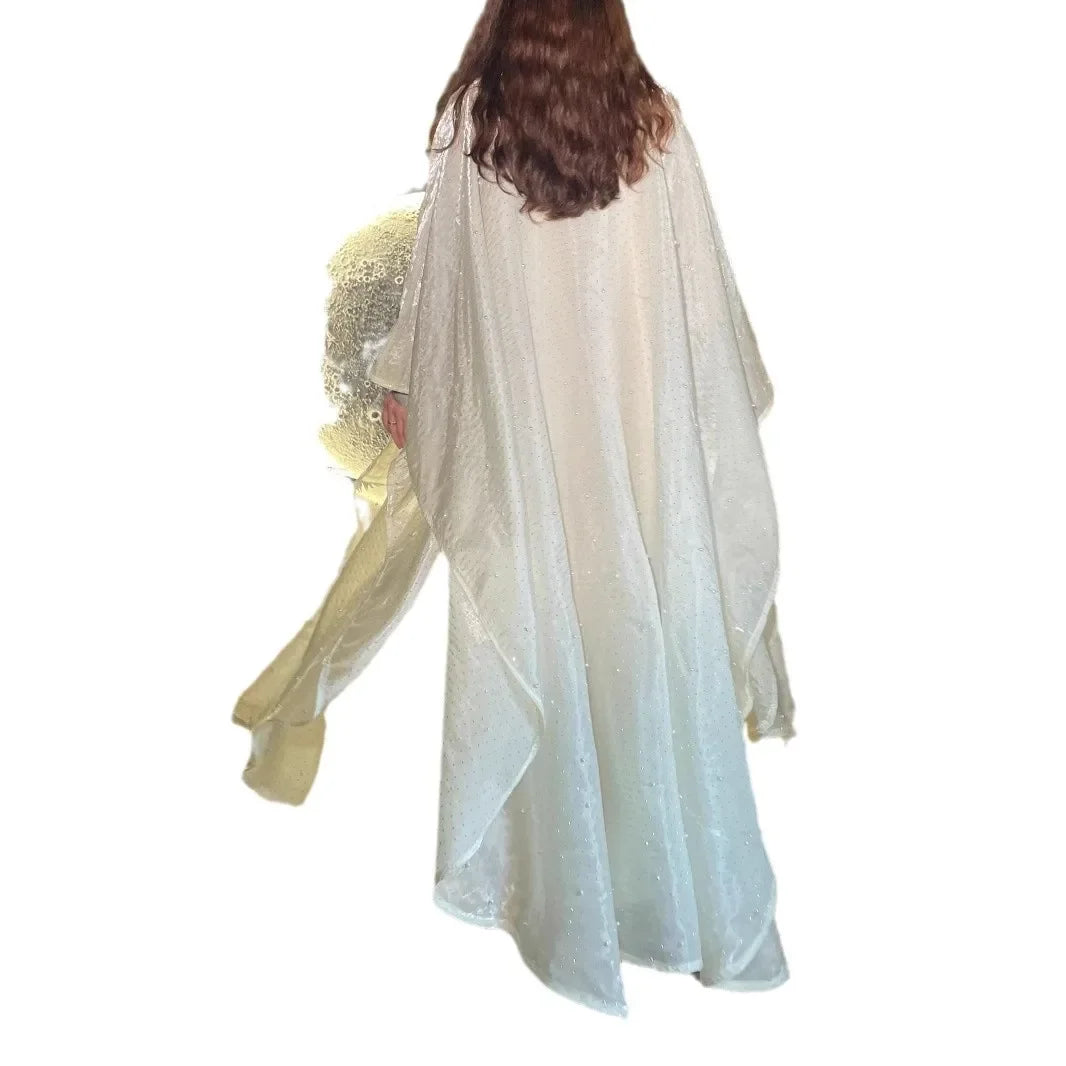 Luxury Two Piece Dimond Pear Abaya