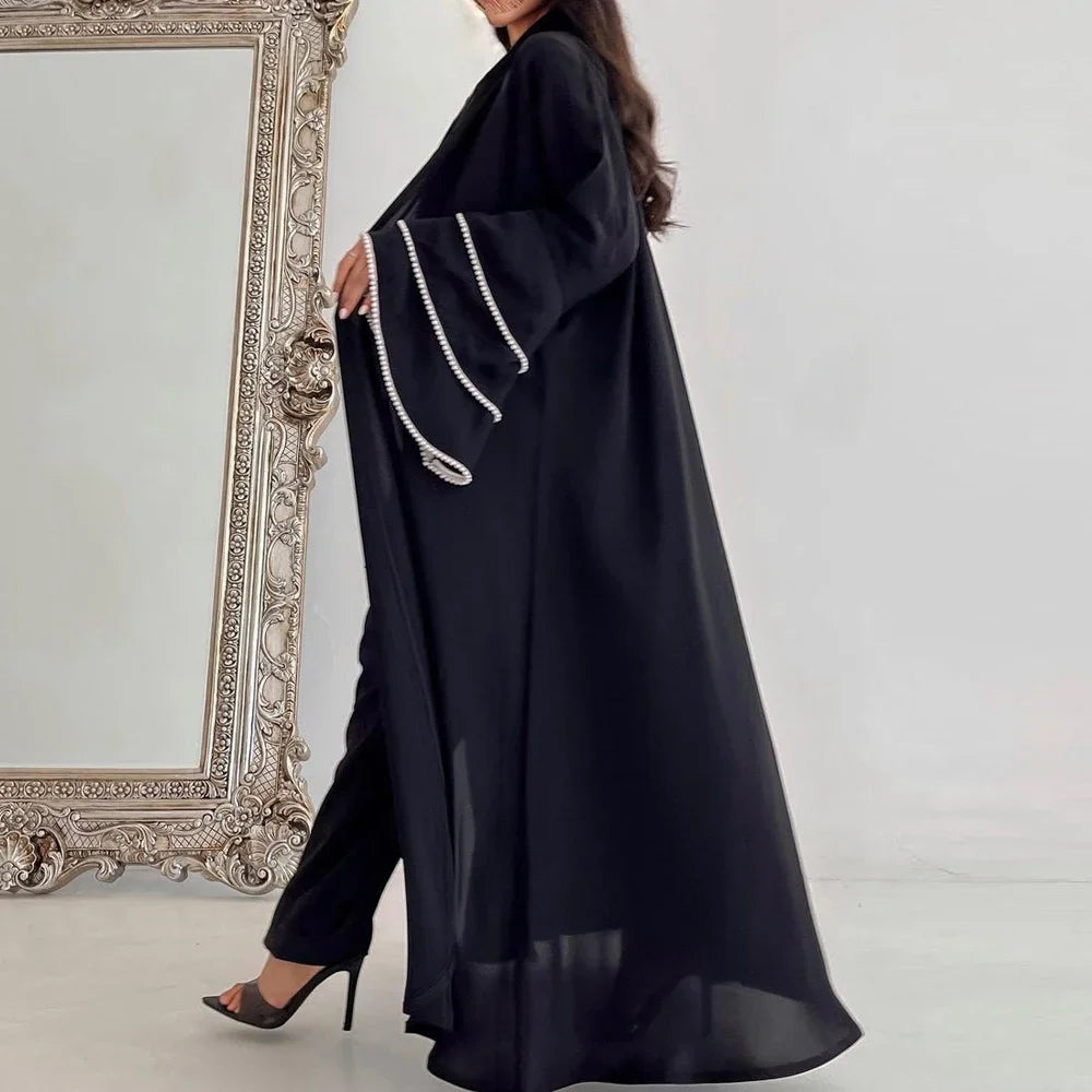 Dubai Luxury 2025 Open Abaya
