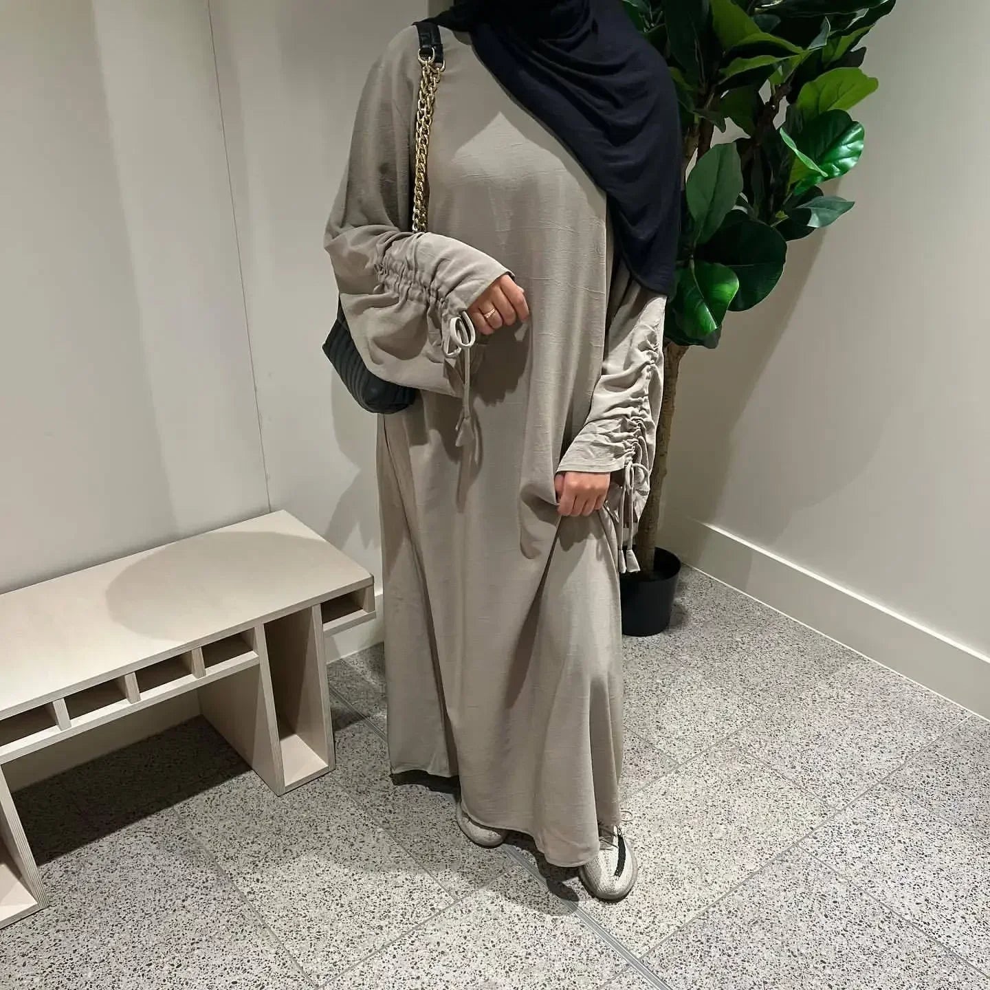 Moroccan Abaya Kaftan – Modest Maxi Dress Dubai Turkey Style