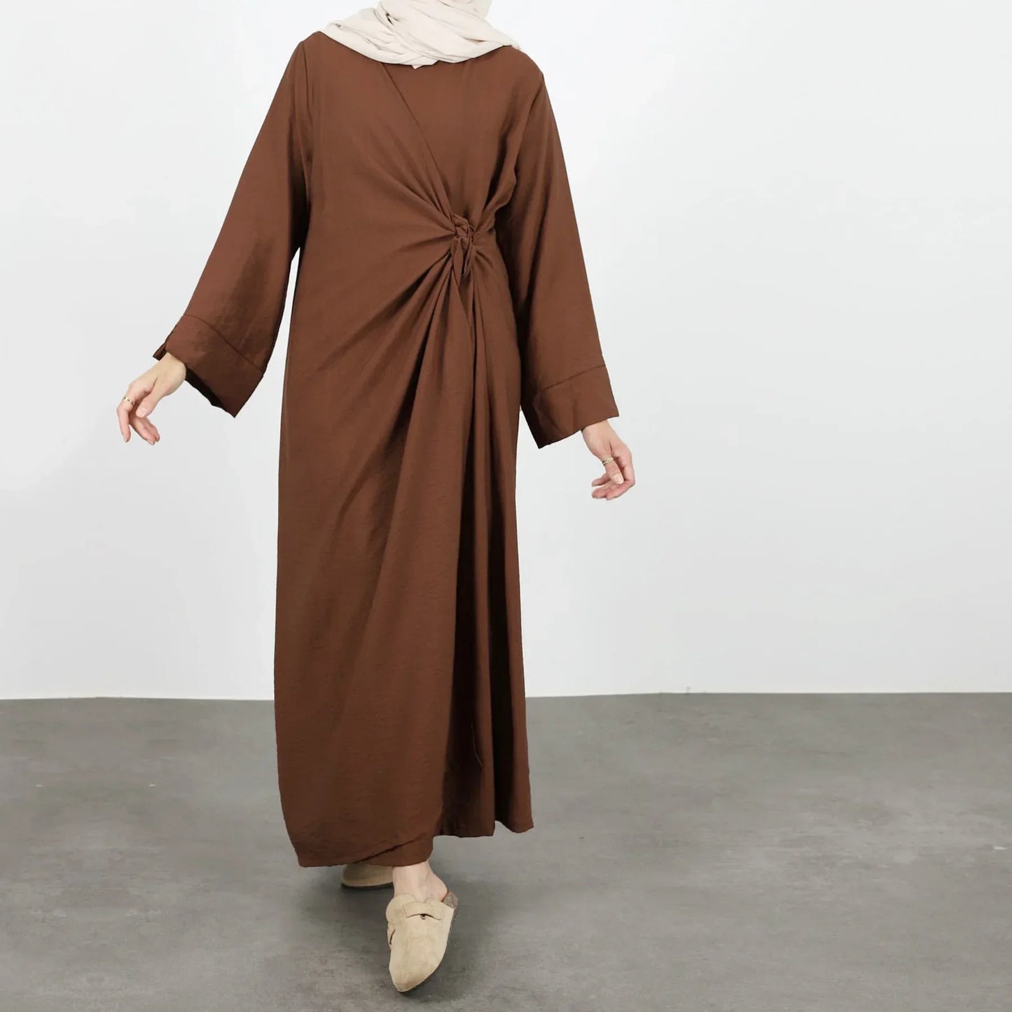 Moroccan Abaya Kaftan – Modest Maxi Dress Dubai Turkey Style