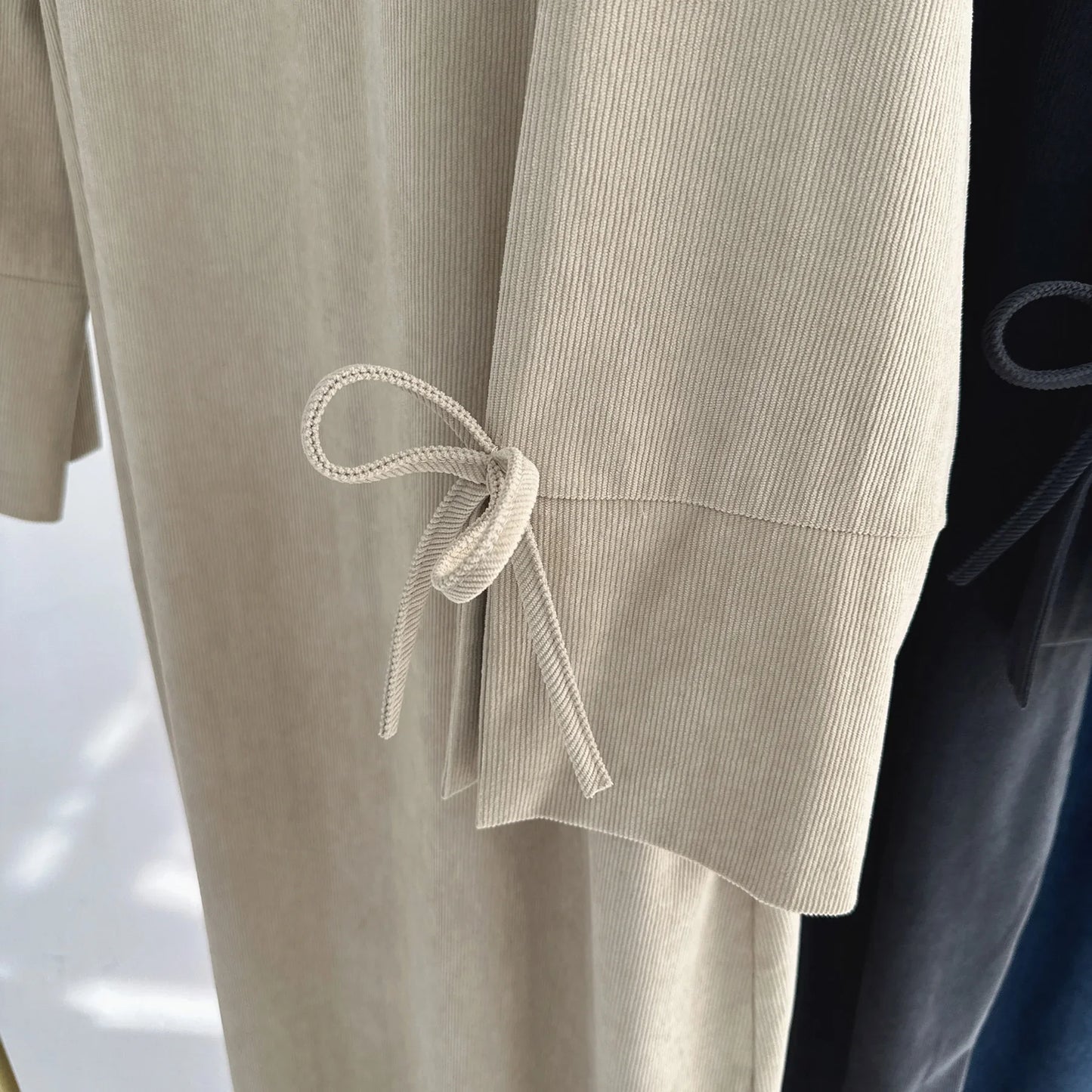 Bowknot Abaya Dress – Modest Robe with Pockets
