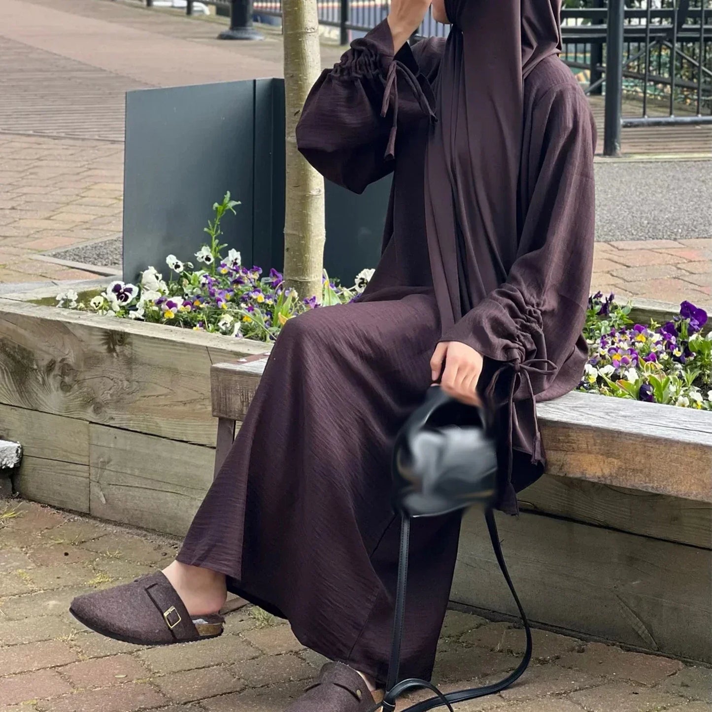 Moroccan Abaya Kaftan – Modest Maxi Dress Dubai Turkey Style