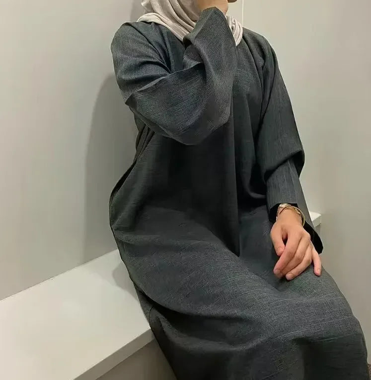 Moroccan Abaya Kaftan – Modest Maxi Dress Dubai Turkey Style