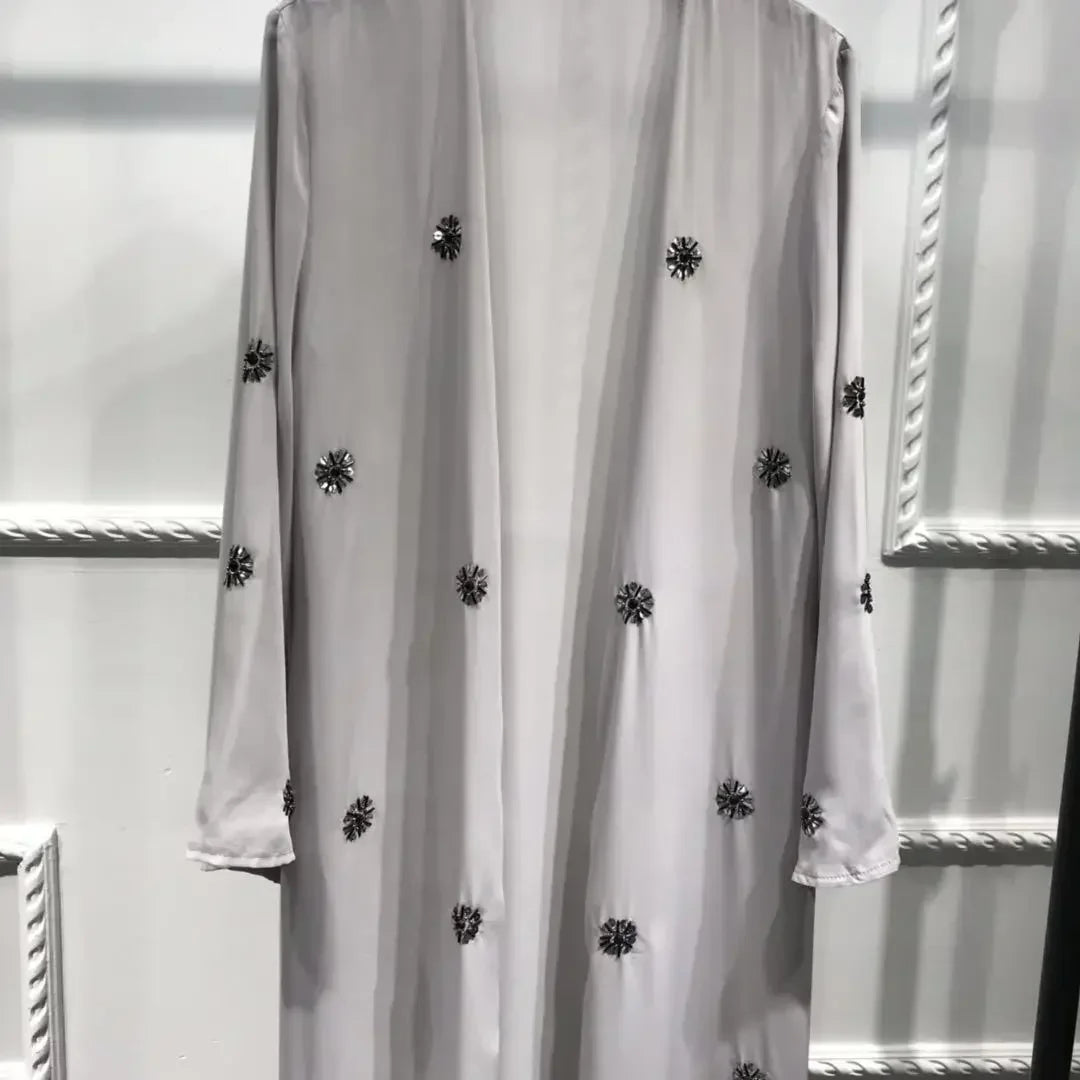 Simple Elegant Dubai open Abaya
