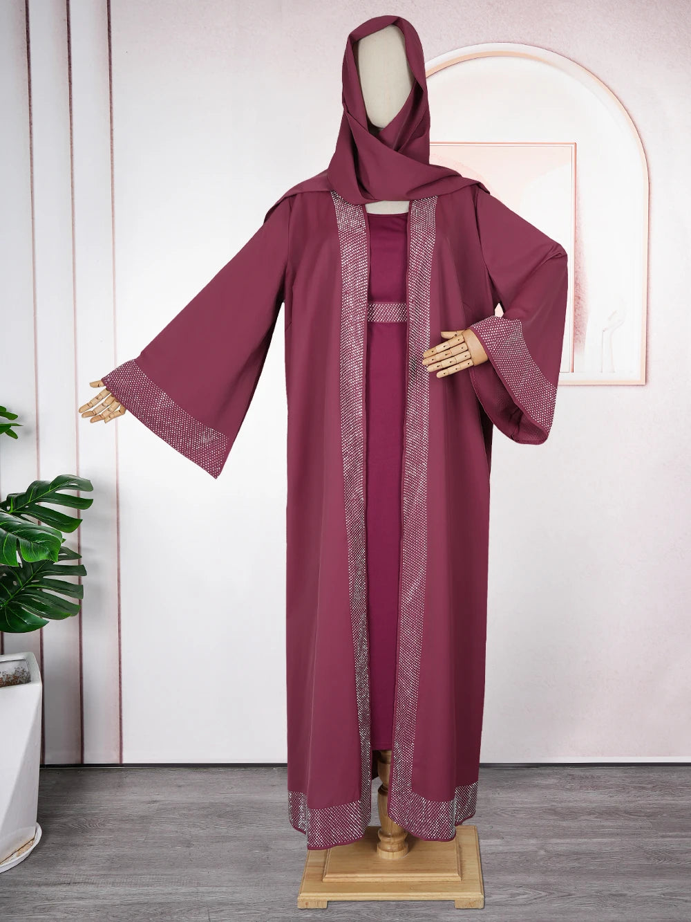 Abayas For Women Dubai Luxury 2025 Chiffon Boubou Muslim Fashion Caftan Marocain Wedding Evening Party Dresses African Clothes