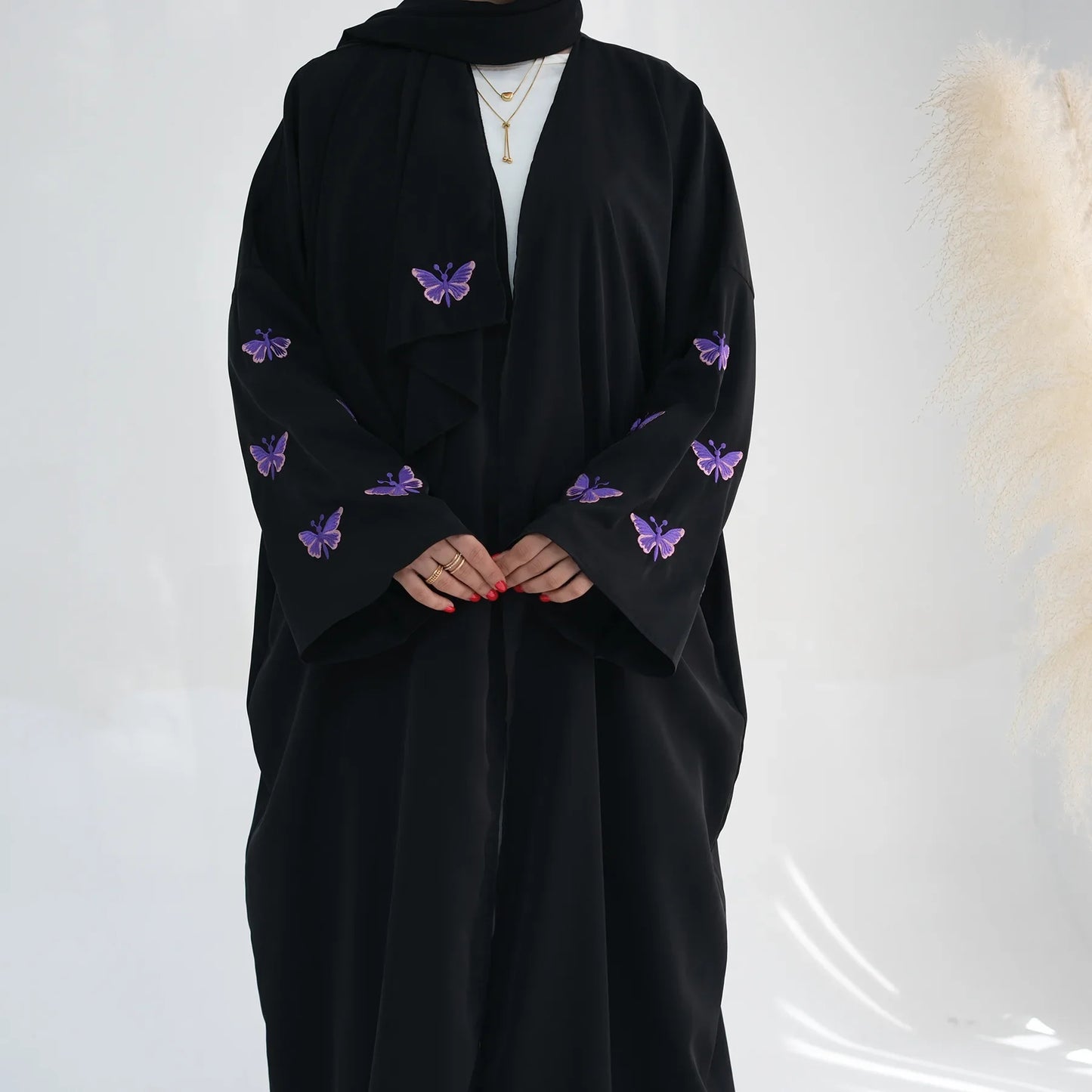 Dubai Open Butterfly Abaya