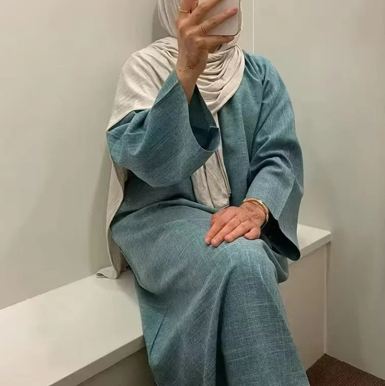 Moroccan Abaya Kaftan – Modest Maxi Dress Dubai Turkey Style
