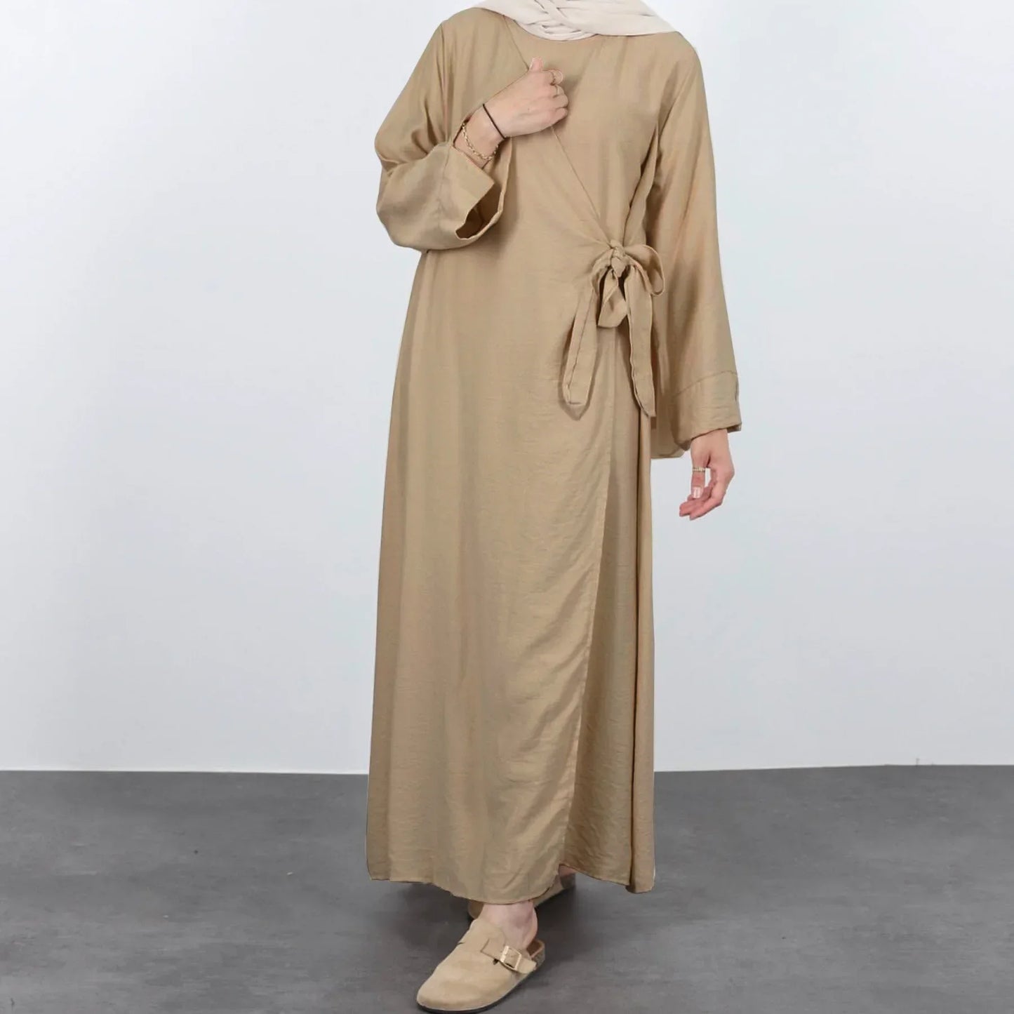 Moroccan Abaya Kaftan – Modest Maxi Dress Dubai Turkey Style