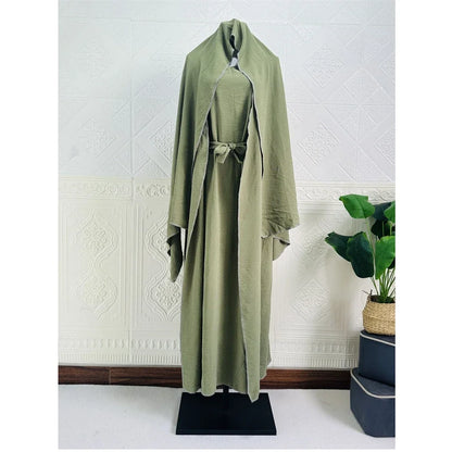 3-Piece Abaya Kaftan Set