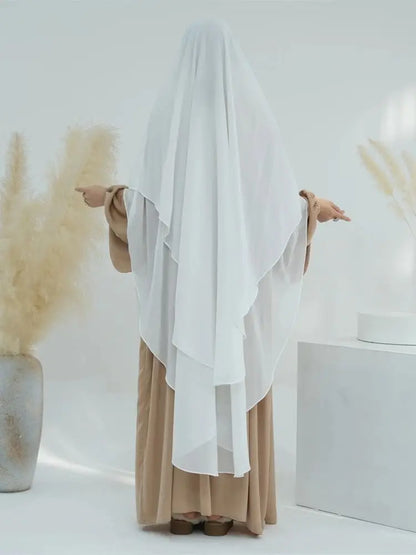 Dubai Chiffon Abaya Set
