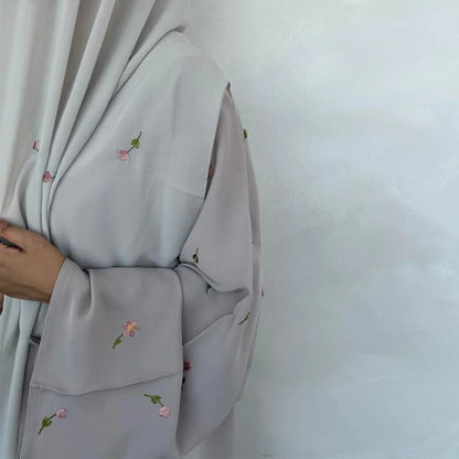 Open Chiffon Kimono Abaya  Kaftan Cardigan