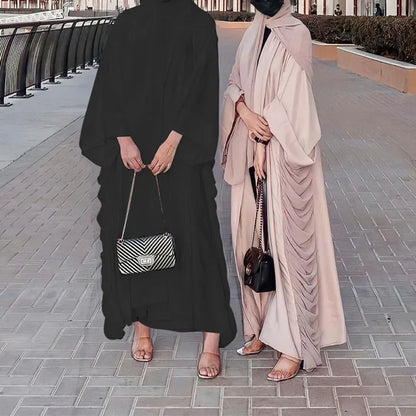 Elegant Modest open Abaya