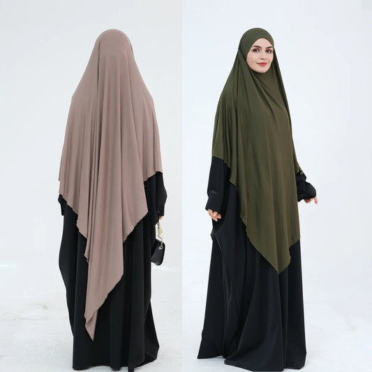2025 One layer Jersey   Djellaba Long Scarf