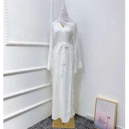 Elegant Modest open Abaya