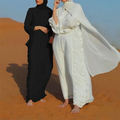 Elegant Modest open Abaya