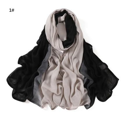 Design Fashion Women Classic  Soft Headscarf