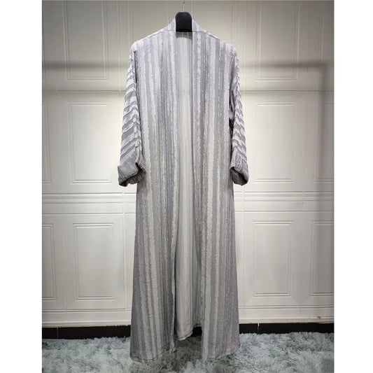 Dubai Open  Long Sleeve Abaya