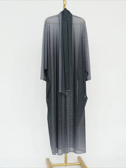 Morocco/Dubai  Open Abaya