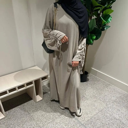 Moroccan Abaya Kaftan – Modest Maxi Dress Dubai Turkey Style