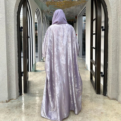 Dubai  Open Abaya – Classic Outerwear Style
