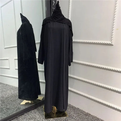 Elegent 3-Piece Abaya set/modesty in  mind