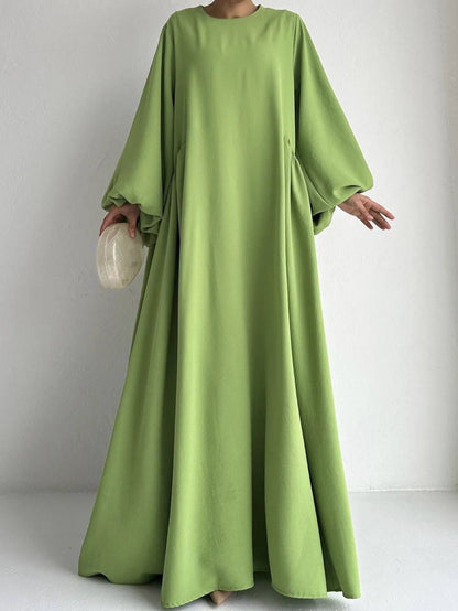 Crew Neck Maxi Dress.