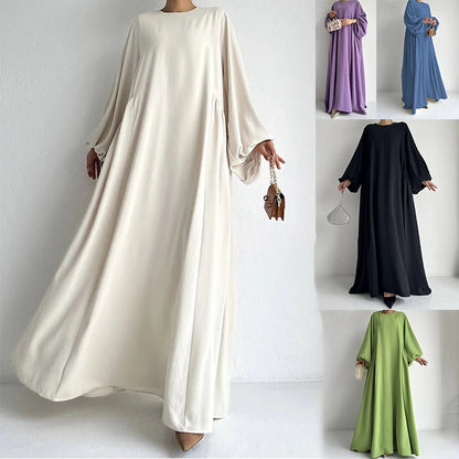 Crew Neck Maxi Dress.