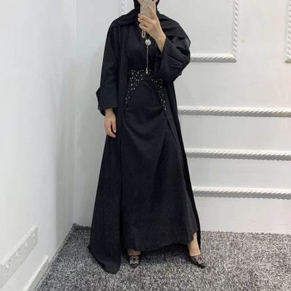Embellished Belt Abaya