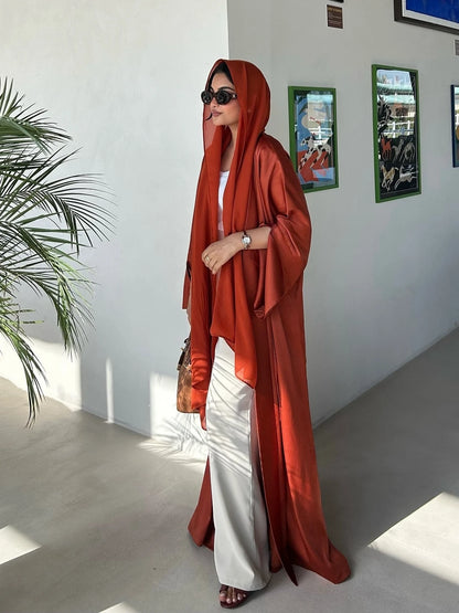Moroccan Style Open Abaya