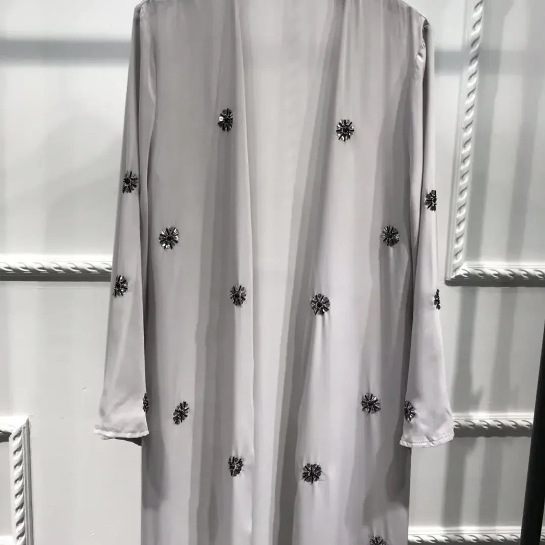 Simple Elegant Dubai open Abaya