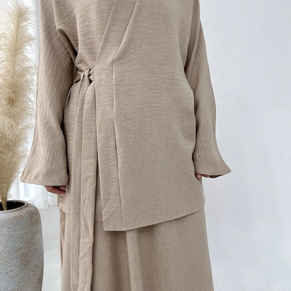 Dubai Kimono 2-Piece Modest Set