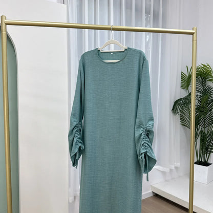 Moroccan Abaya Kaftan – Modest Maxi Dress Dubai Turkey Style