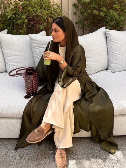 Moroccan Style Open Abaya