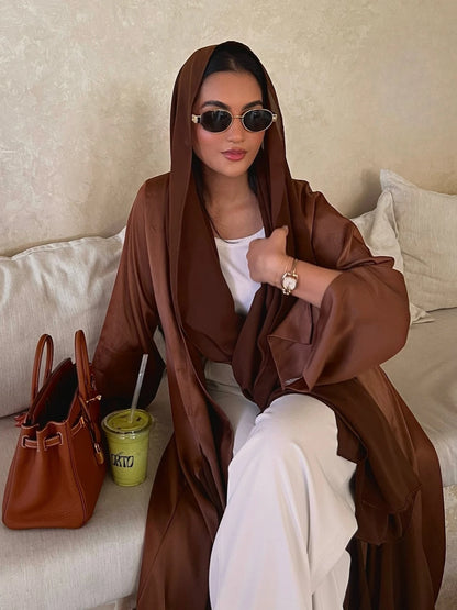 Moroccan Style Open Abaya