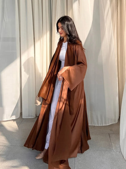 Moroccan Style Open Abaya