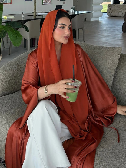 Moroccan Style Open Abaya