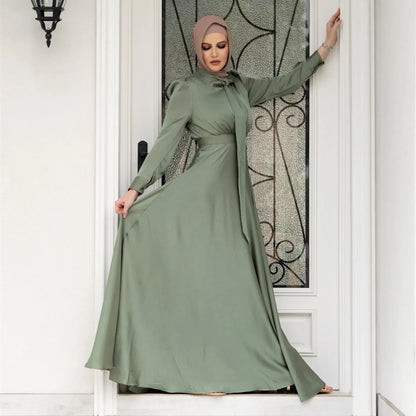 Elegant Satin Turkey Evening Dresses